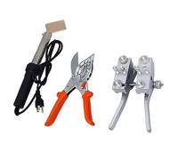 Machine à souder à courroie ronde en PU 150 W, connecteur de courroie d'entraînement, machine thermofusible, soudeuse à courroie ronde, pince + ciseaux + fer à souder for courroies trapézoïdales