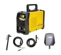 Machine à souder à inverter MMA-300A portable | 300A affichage numérique | électrode MMA | Mallette incluse | Câbles 2 m et pince porte-éclectique | Professionnel et bricolage