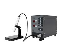 Machine à Souder Bijoux 100W, Poste à Souder par Points 50-600A 3-30ms, Soudeuse de Précision avec Double Écran LCD, Pour Or Argent Titane Cobalt, Réparation Bijoux Dentaire DIY, Tension 40V, 220V