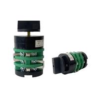 Machine à souder, interrupteur rotatif à 8 positions KDHC-32/3X8, commutateurs à came AC50Hz 32A, 3 pôles, vert, changement universel, 1 pièce