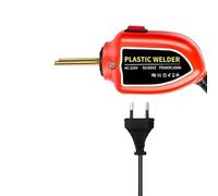 Machine à souder le plastique 100 W, pistolet de soudage, kit réparation pare-chocs avec agrafeuse chauffante (200 pièces), fer et outils for voiture(Red)