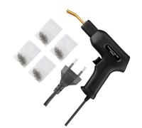 Machine à Souder Plastique 220v 50w pour Pare-chocs Voiture, Noir | Agrafeuse Chauffante en ABS et Acier, Compatible Multi-agrafes, Atelier Garage, Réparations Solides