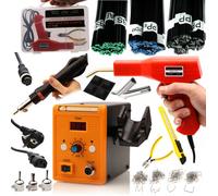 Machine à souder plastique Rosfix 858D + agrafeuse plastique, ensemble de liant 300g, mais buse de soudage rapide