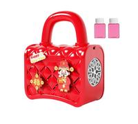 Machine à Souffler Des Bulles - Machine à Bulles Du Nouvel An | Jouets Chinois Pour La Production De Bulles Automatiques Pour | Souffleur À Bulles Portable Avec Lumières | Musique Pour