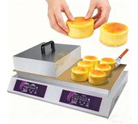 Machine à souffler, machine Dorayaki avec cuivre, plaque chauffante électrique commerciale, contrôle de température 30-240 ℃, préparant toutes sortes de soufflés et même des steaks chauffés