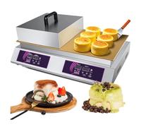 Machine à soufflés professionnelle avec affichage numérique Doublehead | Doté d'une plaque chauffante en cuivre de 67 cm x 35 cm