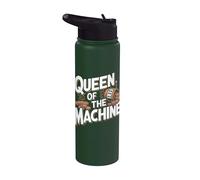 Machine à sous de casino Grand-mère Reine de la machine Stainless Steel Insulated Water Bottle