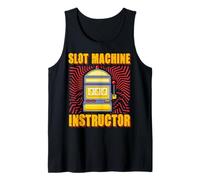 Machine à sous instructeur Lucky Slot Machine Vegas Gambling Débardeur