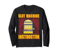 Machine à sous instructeur Lucky Slot Machine Vegas Gambling Manche Longue