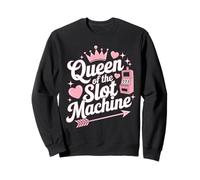 Machine à sous Queen Gambler Funny Casino Gambling Sweatshirt