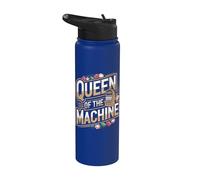 Machine à sous Queen - Machine à sous de casino Stainless Steel Insulated Water Bottle