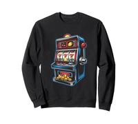 Machine à sous rétro Jackpot 777 Vintage Casino Sweatshirt