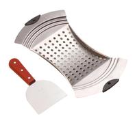 Machine À Spaetzle en Acier Inoxydable avec Poignée, Passoire À Pâtes, Cuillère D'écumoire, Passoire À Pâtes, Outil Traditionnel pour Nouilles