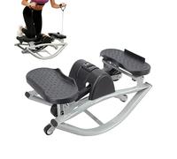 Machine À Stepper | Accessoires de Fitness pour Entraînement à Domicile - Appareil d'Équilibre avec Bandes de Résistance - Pour Genoux Jambes Fessiers Abdominaux Maison Bureau Appartement Hommes Femme