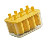 Machine à sucettes glacées de qualité alimentaire, lavable lave-vaisselle avec couvercle, moule à libération pratique pour friandises, formes créatives de sucettes glacées