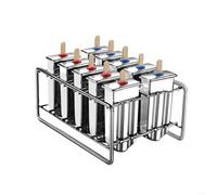 Machine à sucettes glacées en acier inoxydable avec support, profitez de friandises d'été amusantes et rafraîchissantes pour enfants et adultes (10)