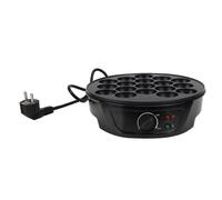Machine à Takoyaki électrique QIILU - Blanc et noir - 18 moules ronds - 700W