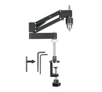 Machine à Taper Pneumatique,Lourd Chargeable Réglable Manuel - Bras De Perceuse Flexible Avec Base De Serrage - Pour Atelier Industrie Garage Réparation Travaux Mécaniques Travailleurs Du Bois