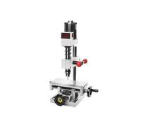 Machine à tarauder électrique, petite fraiseuse de bureau, mini petite table de perçage, machine de poinçonnage domestique de bureau Pour les débutants en bricolage(Model 1)