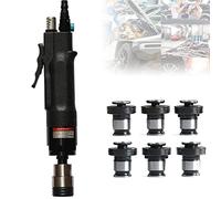 Machine à tarauder pneumatique M3-M12 Pistolet à tarauder pneumatique 750 TR/Min Outil de taraudage à tarauder Portable Perceuse à tarauder,Gunstyle (Droit)