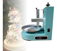 Machine à tartiner électrique en acier inoxydable avec plateau tournant à vitesse réglable, facile à utiliser pour la décoration de gâteaux professionnelle, convient pour les gâteaux