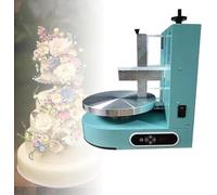 Machine à tartiner électrique pour gâteau - Lisseur de glaçage en acier inoxydable avec plateau tournant à vitesse réglable pour décoration de gâteaux