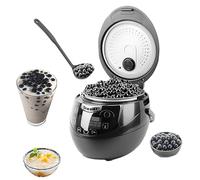 Machine à thé aux perles 6 L/8 L, machine à boba automatique for thé aux perles, cuiseur de perles de tapioca for restaurants et desserts(6L)