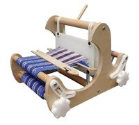 Machine à tisser à tricoter à la main, métier à tisser en bois peint à la main, 150 mm de large pour tisser des écharpes, nappes, tapis de thé, sacs en tissu, kit de tissage artisanal