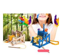 Machine À Tisser En Bois, Bricolage À La Main, Développe La Créativité Pour Les Débutants