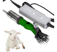 Machine à Tonte électrique Pour Moutons Et Chèvres, Tondeuse électrique Pour Moutons Avec Tondeuse à 13 Dents, Coupe Rapide, Tondeuse Professionnelle Pour Laine De Moutons, Chèvres, Chameaux, A Green