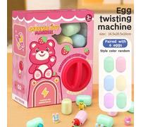 Machine À Tordre Les ?Ufs Pour Enfants,Jouets Amusants Pour Bébé,Boîte Ennemi,Machine À Gratter - Type Little Bear