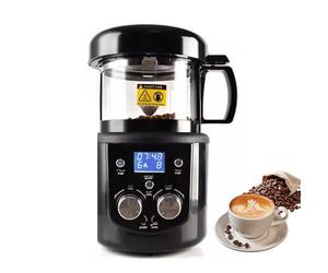 Machine à torréfier électrique 1400 W, petite machine à torréfier à air chaud entièrement automatique, minuterie réglable, chauffage de torréfaction, adaptée pour la cuisson à la maison