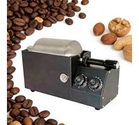 Machine à torréfier le café, torréfacteur de noix chauffant, torréfacteur électrique, tambour en acier inoxydable, contrôle du bouton de chaleur variable, torréfaction maison, rôti frais