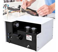 Machine à torsader les câbles automatique haute vitesse avec 3 brosses,réglable pour câbles de 5à60mm,outil professionnel de brossage,de torsadage et de dénudage de tresses de blindage Electric