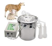 Machine À Traire Domestique Portable, 3/5/10 L Pour Vaches, Moutons, Dispositif Flottant Anti-débordement, Aspiration Par Impulsion, Facile À Nettoyer Et À Installer,5L,sheep