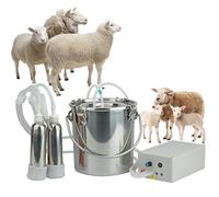 Machine à traire électrique de vache avec pompe à vide, simulation de traite manuelle, puissance d'aspiration réglable, arrêt automatique lorsqu'elle est pleine pour les vaches et les chèvres