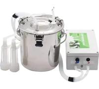 Machine à traire électrique, design portable, pompe à vide efficace, 3L chèvres pulsées