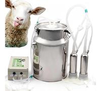 Machine À Traire Électrique For Moutons 3L/5L/10L | Conçu Spécifiquement for La Traite Des Moutons Avec Des Seaux En Acier Inoxydable(3LB)