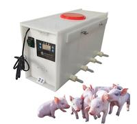 Machine à Traire les Porcelets,Mangeoire à TempéRature Constante pour Porcelets,Machine à Boire du Lait pour Porcelets,Simulant L'Appel de Truie,Adapté pour L'éLevage de Porce(Size:commutateur unique)