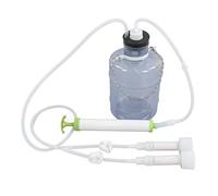 Machine à traire manuelle HaloVerde 3L avec aspiration douce pour chèvres/moutons/bovins, un kit de traite portable complet avec seau et brosse PEC durables (Manual 3L for Goat)