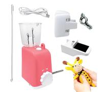 Machine à tresser électrique - 6,30 Pouces ABS - Fabrication Automatique de Cordon - pour Bricolage Bracelet Collier Bijoux Bricolage enroule Fils uniformément pour Adultes créatifs