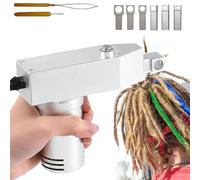 Machine à tricoter les tresses électrique portative, équipée de têtes de tressage de 6 à 16 mm (6 pièces)