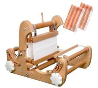 Machine à tricoter pliable à la main, métier à tisser en bois à densité réglable pour travaux manuels, sièges de thé, sous-verres, sets de table et sacs en tissu