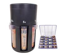 Machine À Trier Les Pièces - Outil De Tri Et Comptage 5-En-1 - Séparateur De Pièces - Pour Commerçants Caissiers Parents Enseignants Commerce Collectionneurs Bureau À Domicile Supermarché Entreprise