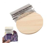 Machine à tuber - Kit de tricot manuel - Réparation de vêtements - Équipement compact de pour denim - Disposition artistique des tissus pour projets créatifs à la maison