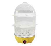 Machine À Œufs Durs | Cuit-Œufs Automatique 3 Niveaux pour Œufs Durs - Machine à Vapeur avec Arrêt Automatique pour Appartement Restaurant Hôtel Location Entreprise Dortoir