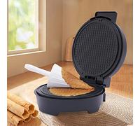 Machine à œufs en acier inoxydable 1200 W avec revêtement antiadhésif, moules à pâtisserie antiadhésifs avec 2 lumières, 100-150 °C, 20 cm de diamètre.