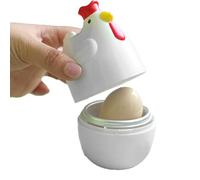 Machine à œufs pochés - Cuiseur à œufs au micro-ondes | Cuiseur vapeur portable en forme de poulet anti-adhésif pour cuisson rapide, petit-déjeuner, omelette, bacon, friteuse de pommes de terre