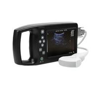 Machine à ultrasons de grossesse vétérinaire, scanner portatif B-Ultra Sound, 5 modes d'imagerie, 16 écrans pseudo-couleurs, sonde étanche, mesure de la graisse dorsale(Convex array probe)