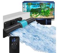 Machine à vagues d'aquarium, pompe de circulation réglable à débit croisé pour aquariums de récifs marins, améliore le mouvement de l'eau pour une vie aquatique saine